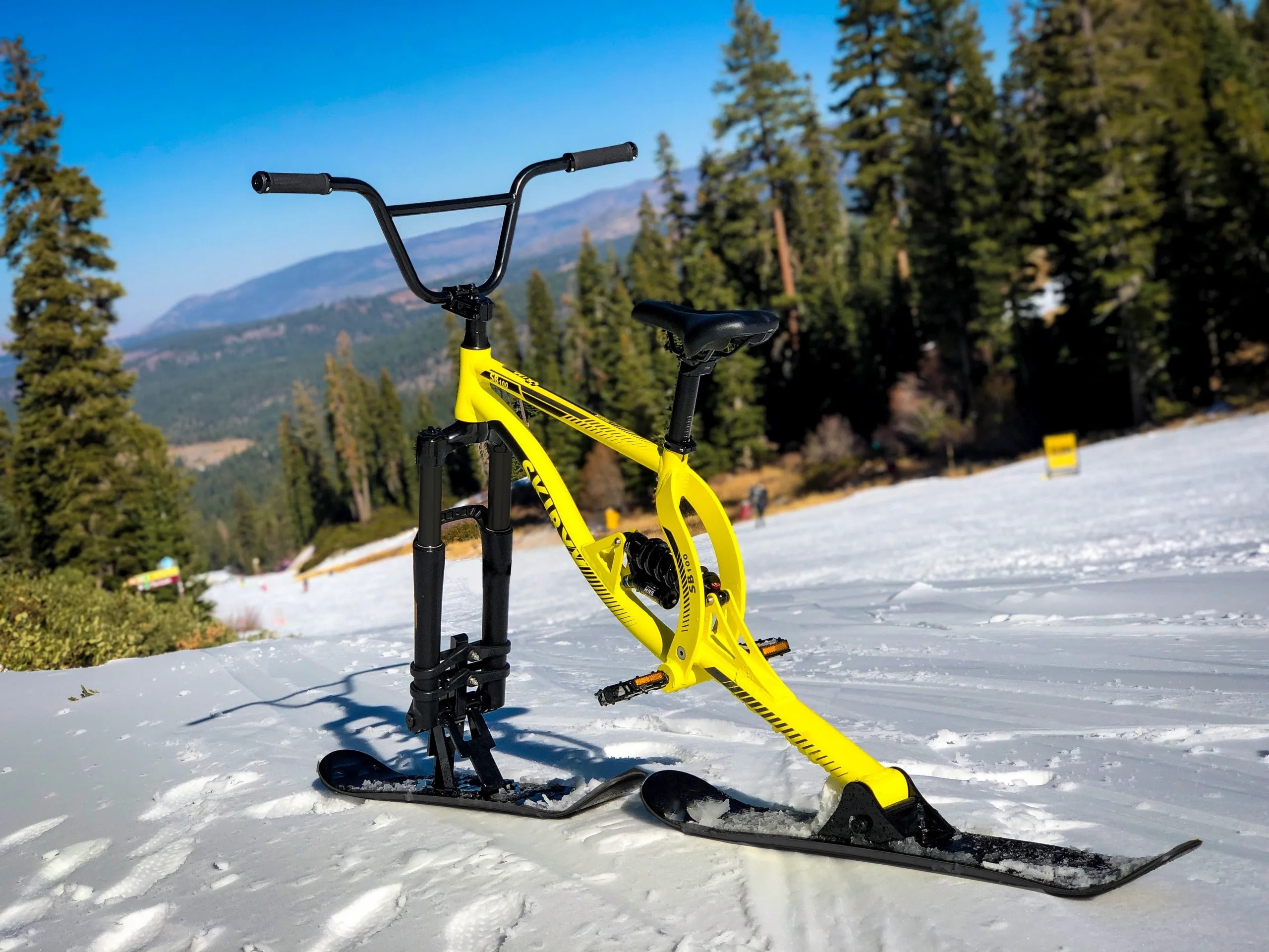 SkiByk SB100 All-Mountain Ski Bike